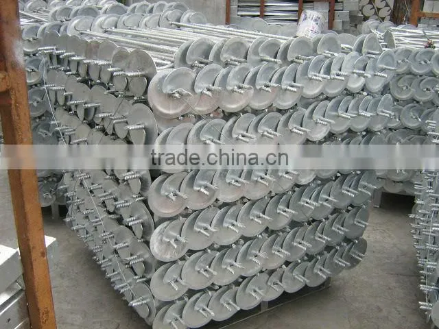 Hot Dipped Galvainzed Steel Plate Ground Anchor
