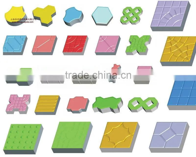 interlocking paver blocks/brick making machine ,concrete paver block machine SY7502