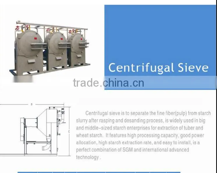 stainless steel sieve for starch