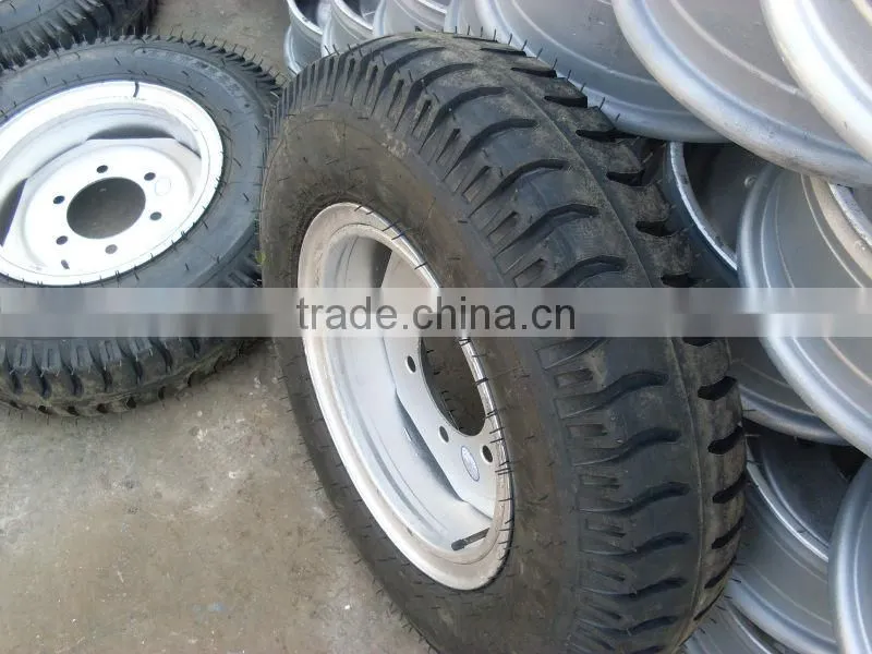 farm axle for trailer and for farm trailer