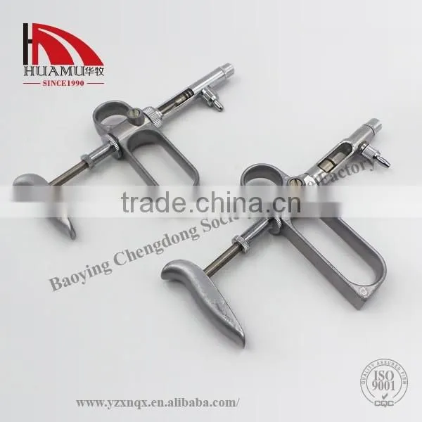 pet automatic syringe 2 ml 190*51 mm metal syringe