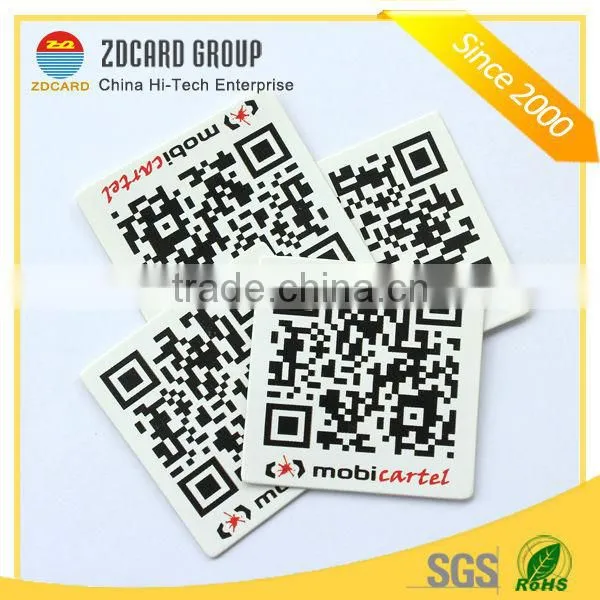 Unique RFID 2D Barcode QR Code Sticker