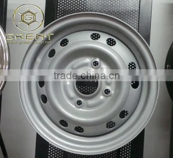 13x5.5J passenger steel rim automobile wheel