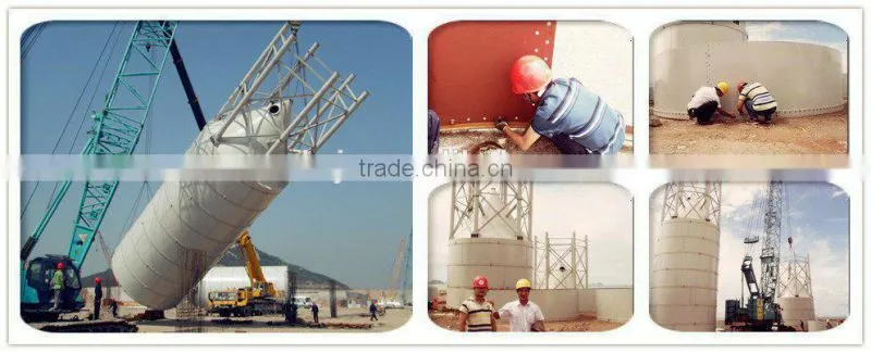 Assemble Bolted cement silo 150T for sale