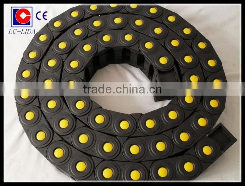 machine flexible plastic cable chain