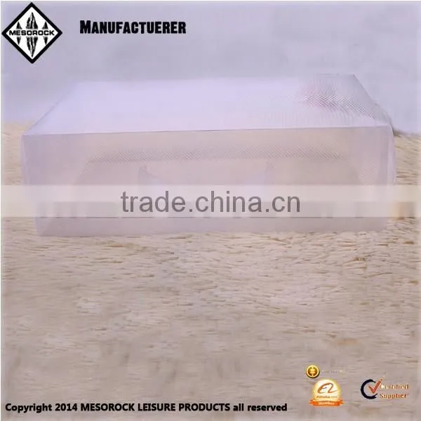 clear plastic shoe box