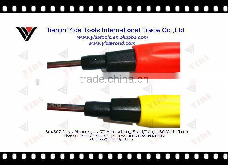 rubber handle screwdriver