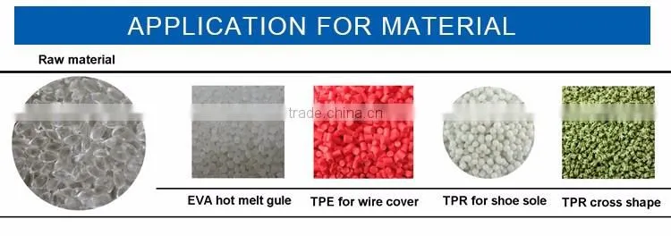 Haisi hot melt elastomer adhesive granulating machine TPU TPV TPR TPO EVA extrusion eva extrusion line