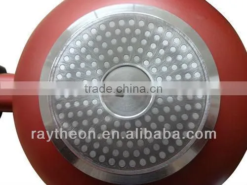 3D Ceramic Coating Deep Die-Casting Alu Frying Pan(Invention Patent Granted in China,2013 Perfect Portable Houseware Gift )
