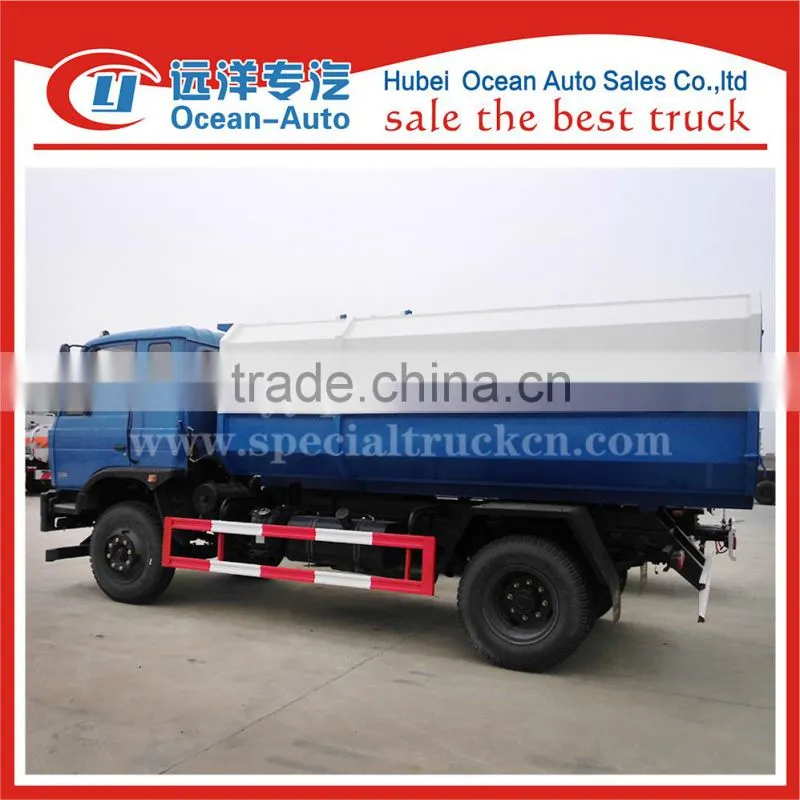 2015 new condition dongfeng 12m3 garbage truck for sale