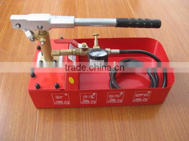 Corrosion resistance manual hydraulic pressure test pump ZD-50