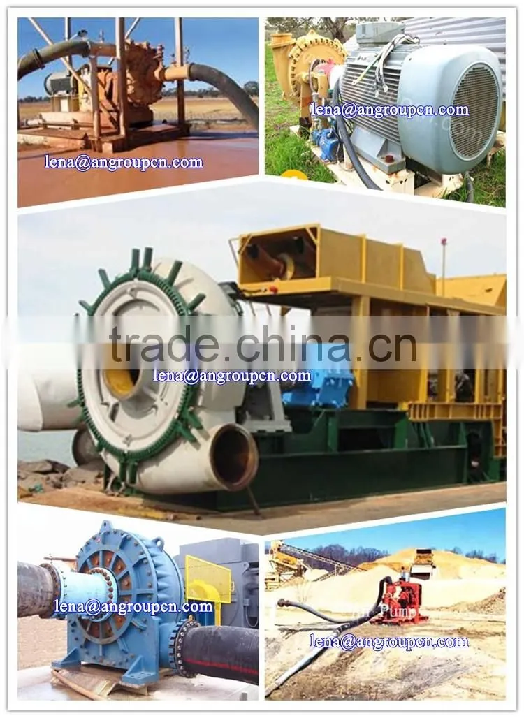 heavy duty anti wear Mineral Processing Pump Sand dredging pump