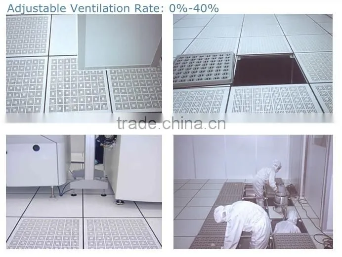 factory provide airflow esd floor