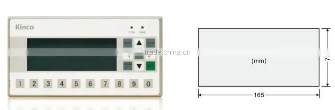 MD214L 4.3" FSTN 192X64 pixels hmi touch screen panel HMI
