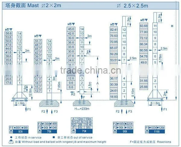 Tower crane--C7030--CANMAX