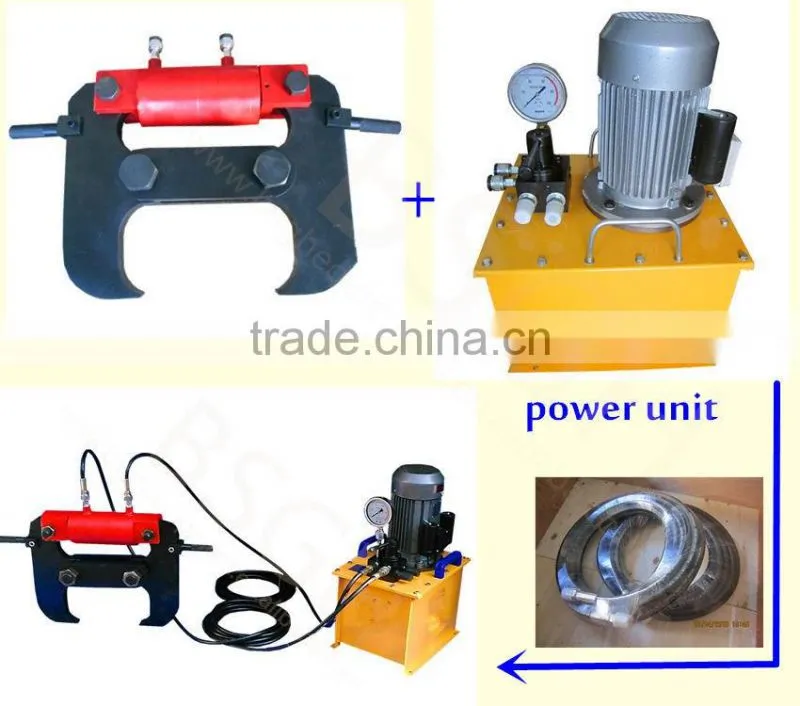 concrete breaking tools driven by hydraulic rock crusher machine with high precision