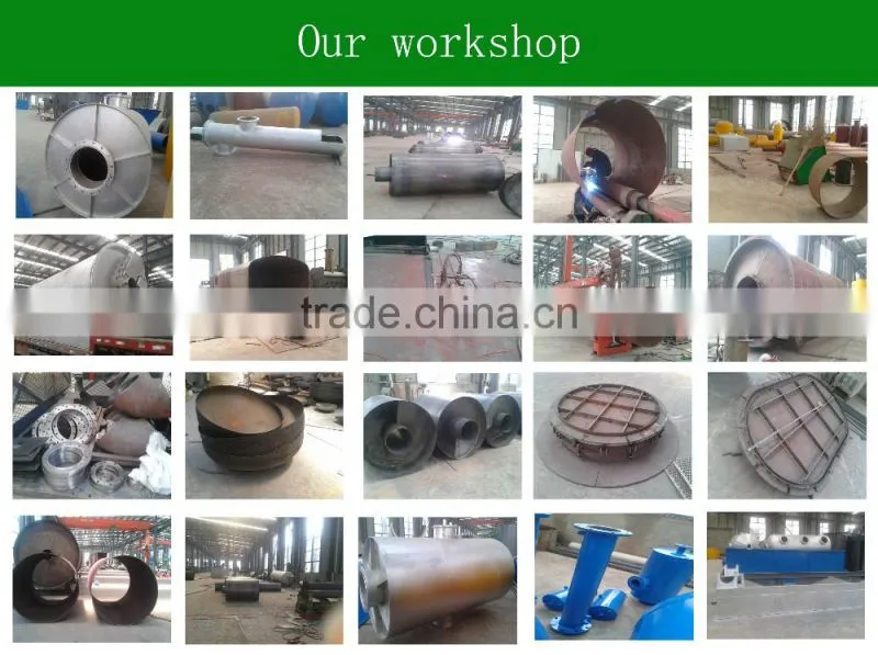 Anti-explosion 5TPD environmental Friendly waste tire recycling to oil pyrolysis plant