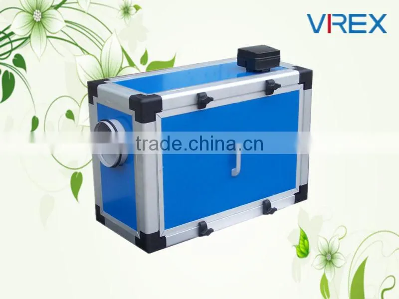 Noiseless Rectangular Box Inline Ducting Hydroponics Fan Rectangular Duct Fan