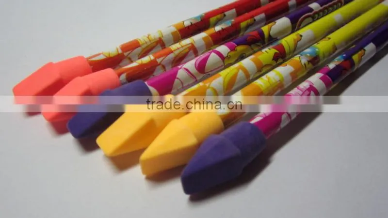 New Design Black Custom Wooden Pencil with Crystal