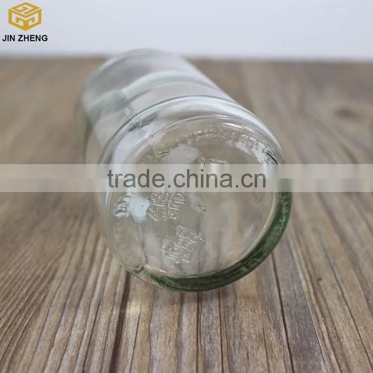 200ml Eco-friendly feature and clear healthy apple vinegar glass bottle with cap