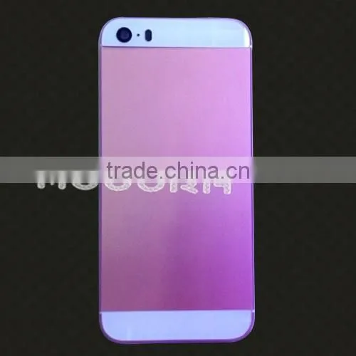 For iphone 5 colored housing, luxury case cover replacement,replacement housing