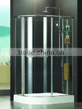 Hot!Fan-shape Sliding Shower Enclosure