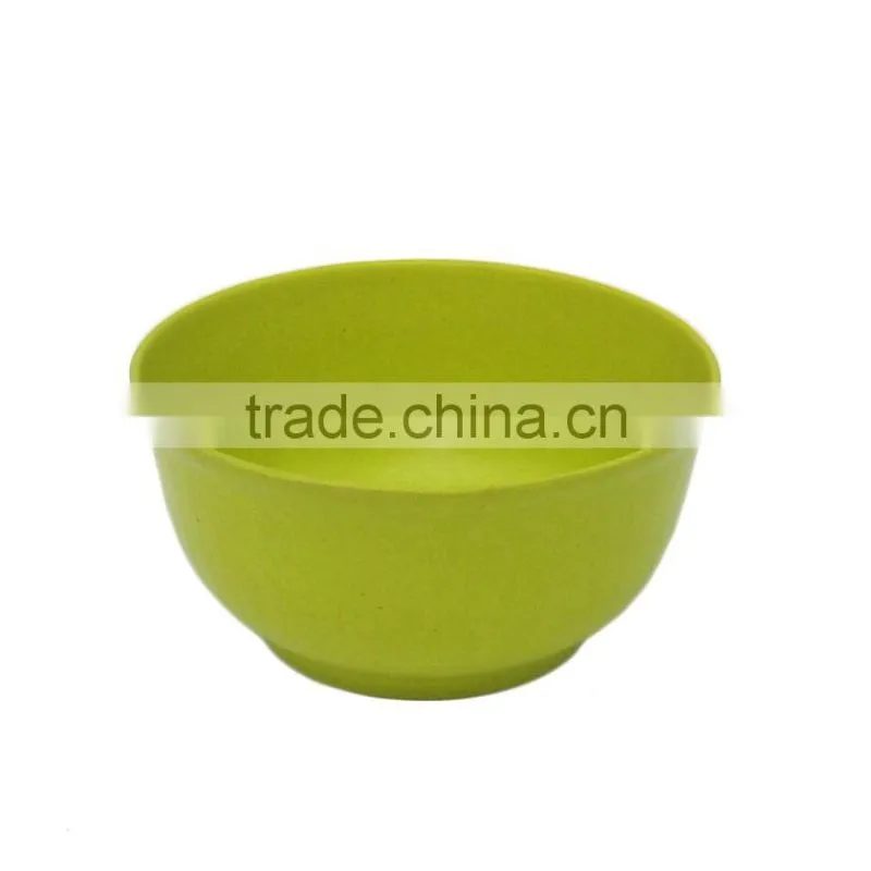 2016 popular biodegradable bamboo fiber rice bowls
