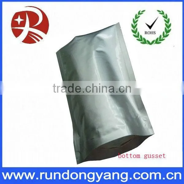 aluminum foil gusset food packing bag