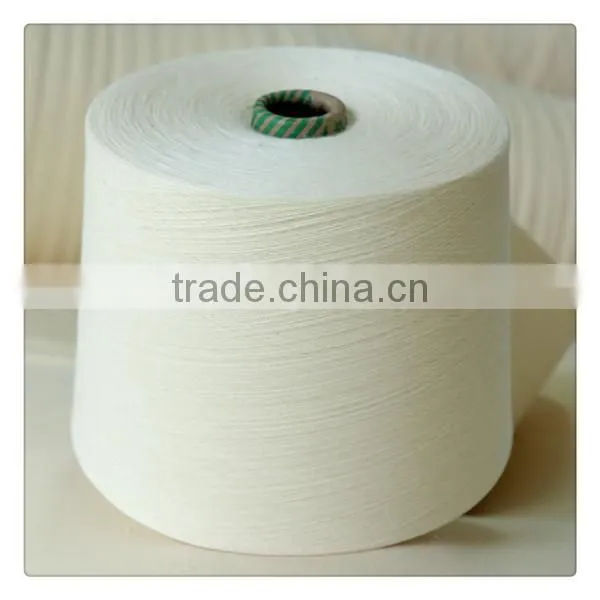 100% Combed Cotton Yarn Raw white 40s/2 price in high quality