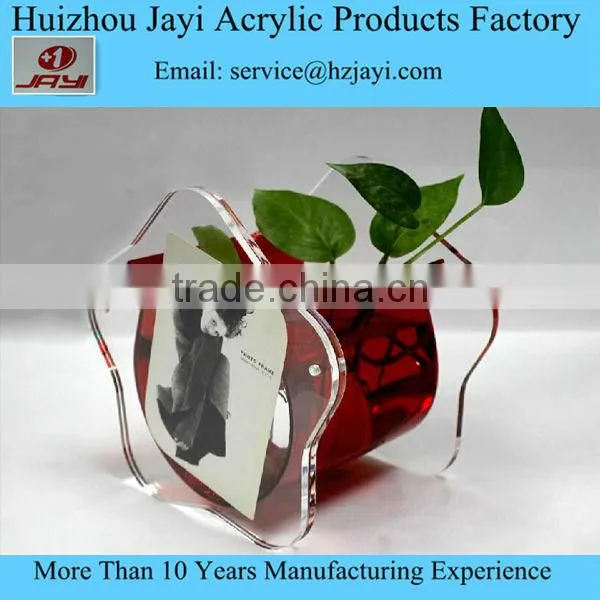Jayi China export plastic fish tank wholesale coffee table fish tank with paper frame