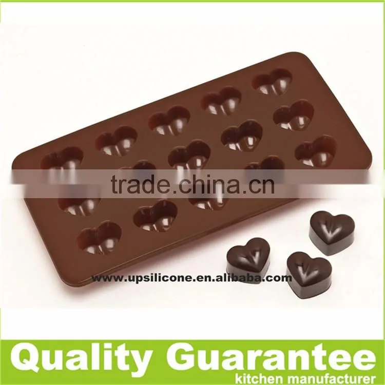 FDA&LFGB customize various shapes Silicone chocolate molds