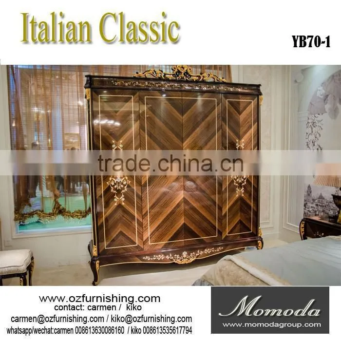 YB70-1 new model design Middle east arabic style king size bedroom furniture