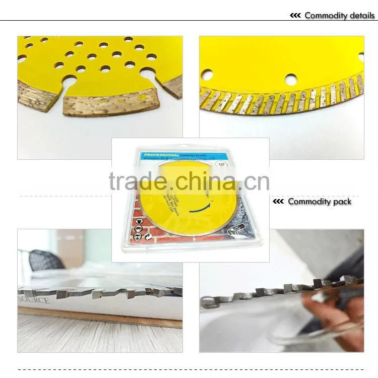 granite concrete carbide hss circular diamond saw blade