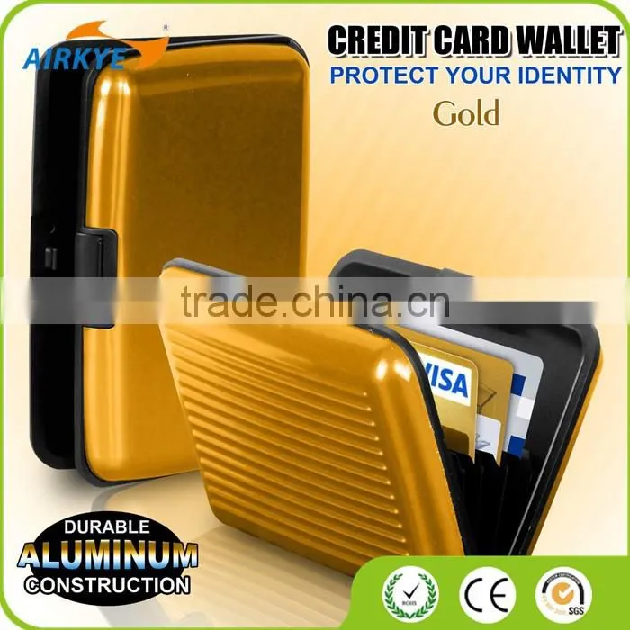 Aluminium Metal Pocket Business Credit Card Wallet Holder Case Box
