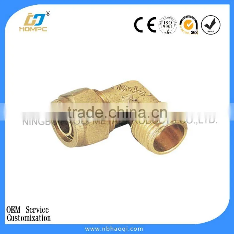 brass compression fittings for pex-al-pex pipes