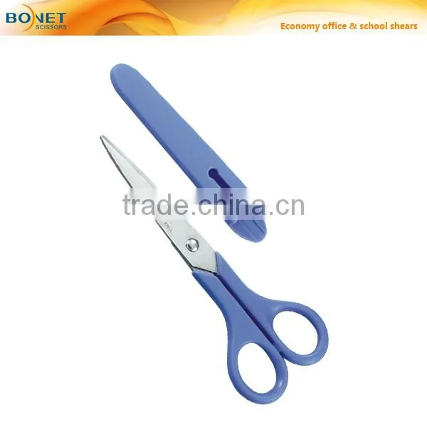 S61003 6" Soft Grip New office stationery abs handle scissors