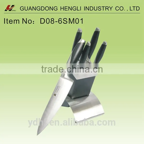 High quality stainless steel cutting kitchen knife set