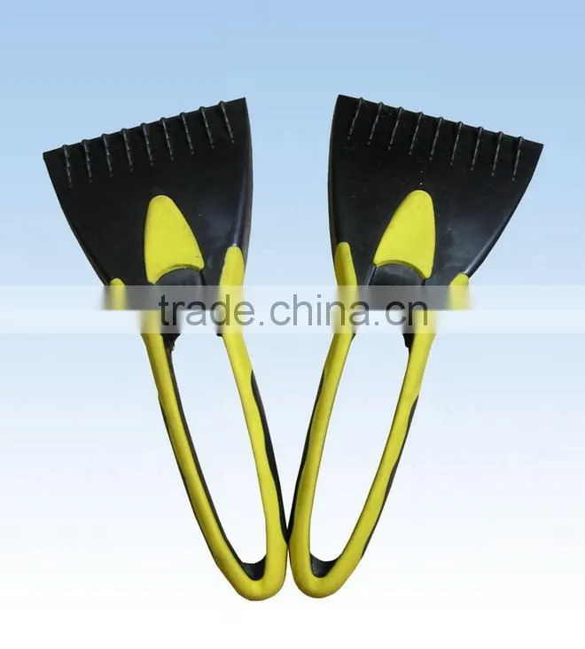 best soft hand plastic car window ice scraper with hang hole