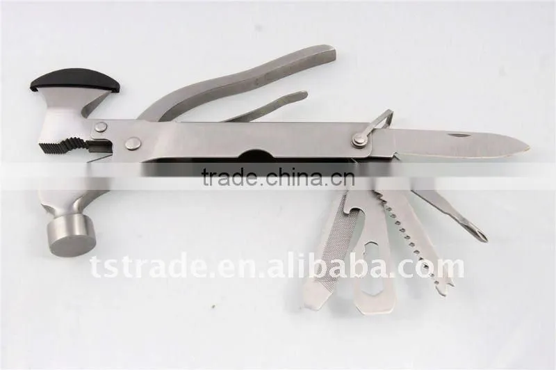 car tool stainless steel multi hammer/Warrior multi tool hammer/Cutler hammer (A33hammer)