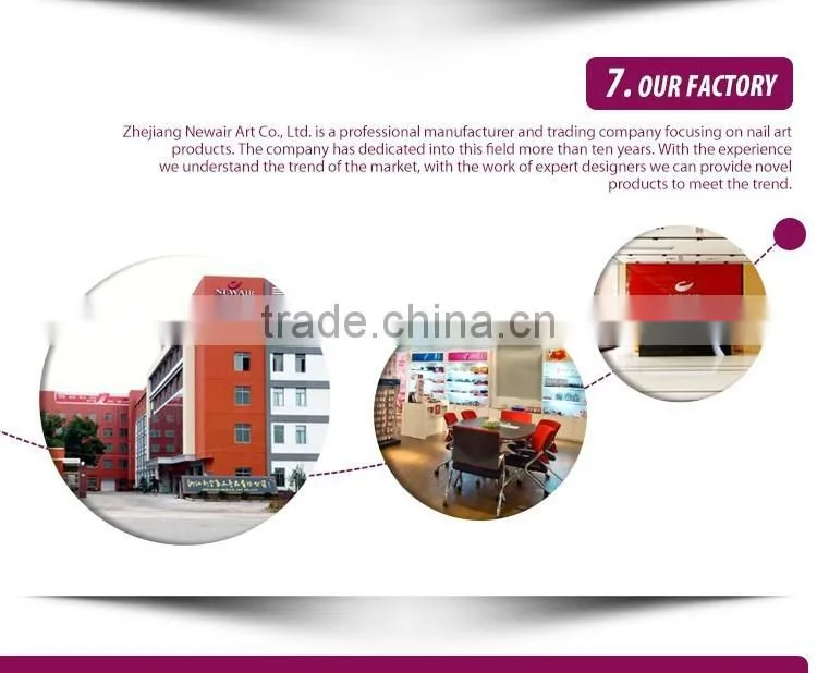 2016 promotional most popular jewelry colored nail strips wholesale--JM-NJ