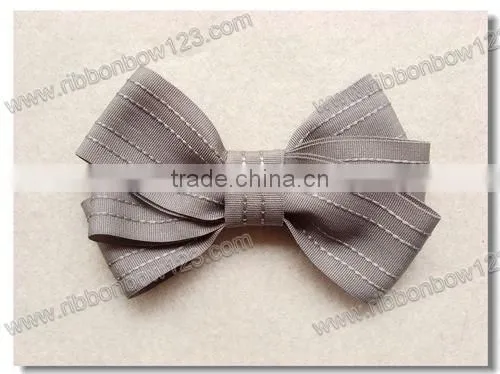 Kids shoes ribbon bow embrodery with crystal diamond