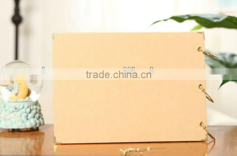 Custom fashion DIY handmade craft paper photo album