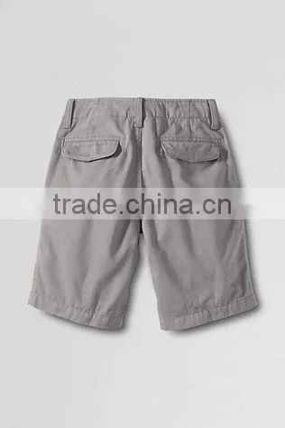 Canvas Capri Cargo Kids Shorts
