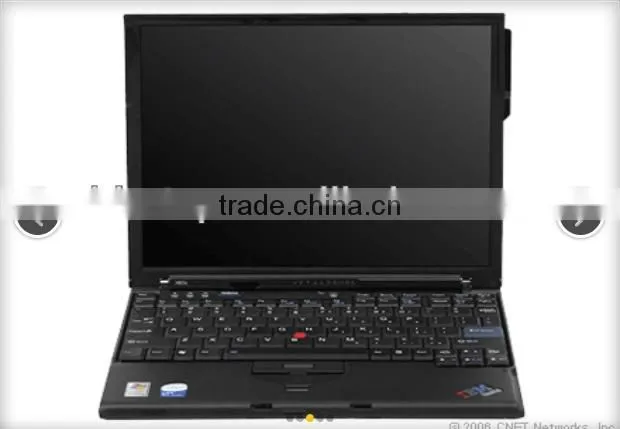 X60s Used cheap Notebook 1.66ghz Intel Dual Core Duo 1gb 80gb Ultralight Stock