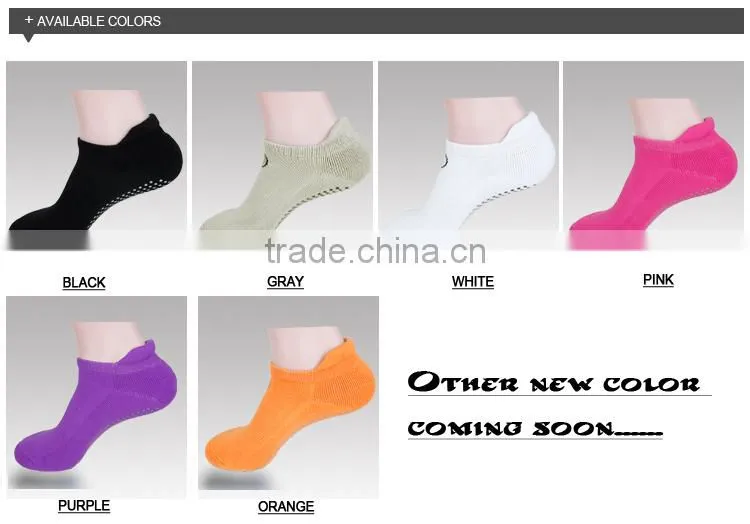 organic cotton ankle non slip trampoline sock