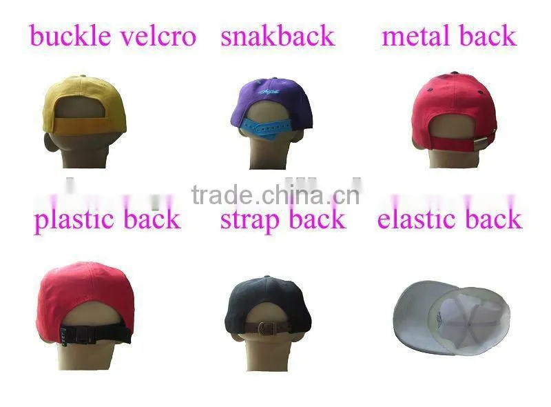 Blank two colors cotton twill mesh snapback baseball cap