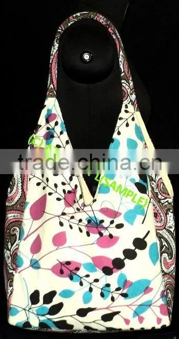 COTTON CANVAS HANDBAGS