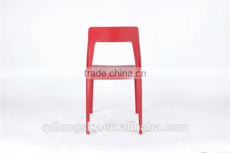 LS-4027A Replica Helios Stacking Side Chair Cheapest Dining Chair PP Indoor and Outdoor Chair