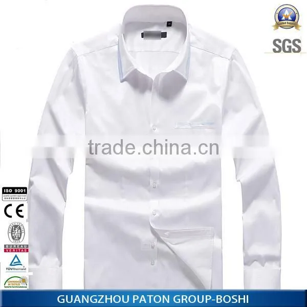 China Manufacturte Factory Wholesale slim fit dress shirt man