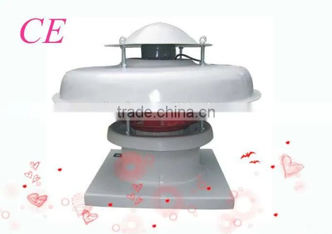Exhaust fan, industrial, building, low noise roof ventilation fan